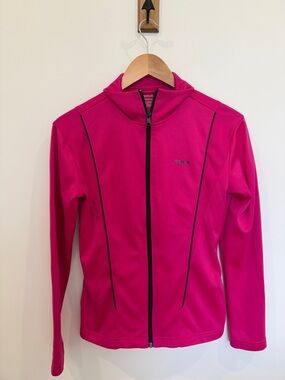 Reebok Pink Bomber Jacket size xs